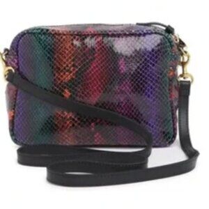 NWOT Clare V. Midnight Rainbow Crossbody Bag